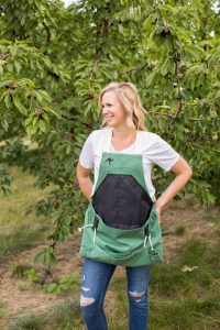 green Roo gardening apron