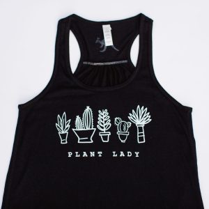 plant lady garden tank